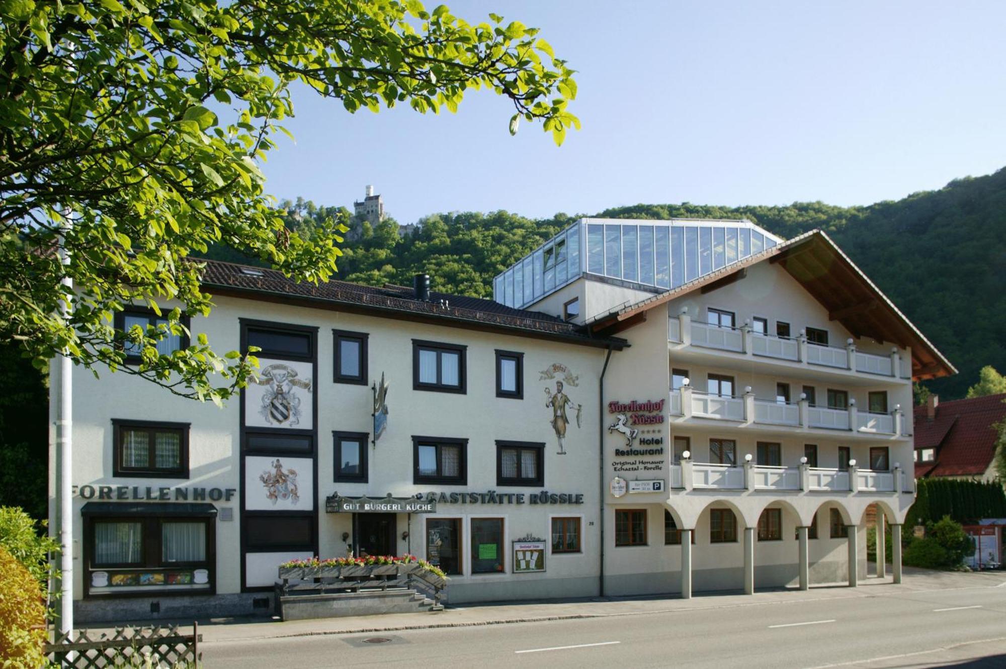 Forellenhof Roessle Hotel & Restaurant Lichtenstein  Екстериор снимка